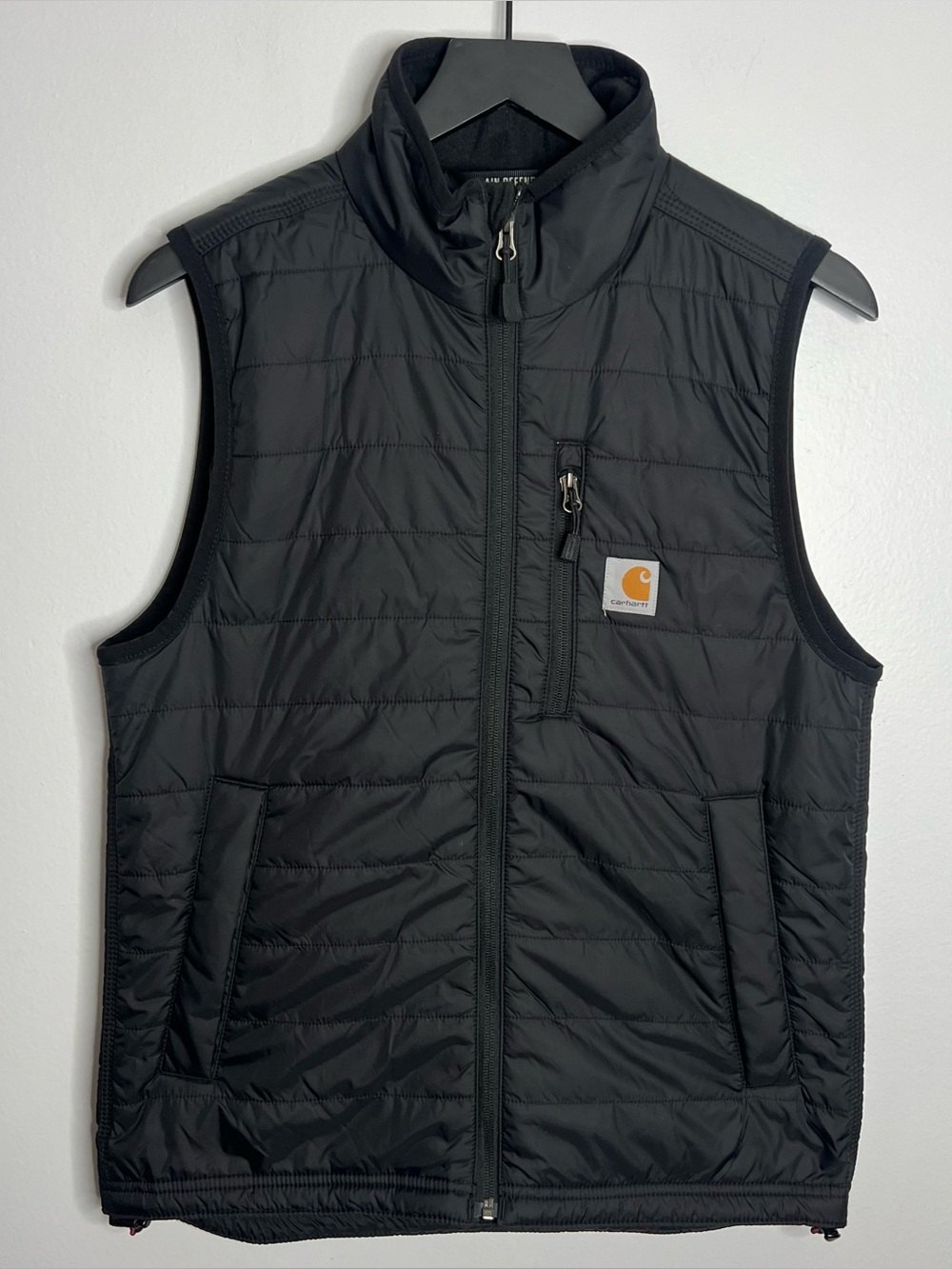 Carhartt Gilliam Rain Defender Insulated Vest Mens Small Black